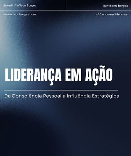 Liderança em Ação: Da Consciência Pessoal à Influência Estratégica